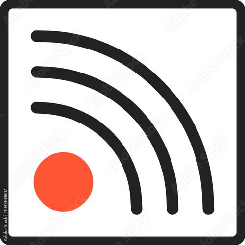 Rss Vector Icon