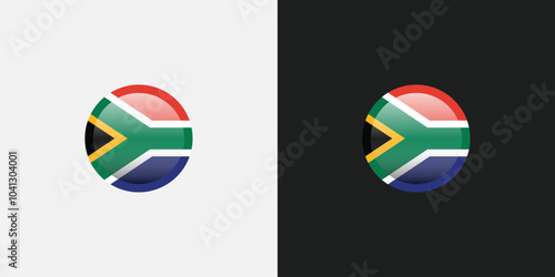 Free Download South Africa Flag Circle National Flag	 - GFXLoad