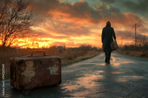 Wallpaper Mural Leaving the past behind Torontodigital.ca