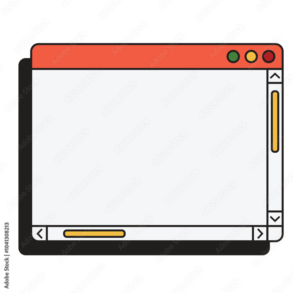 Retro UI Webpage Retro UI Webpage