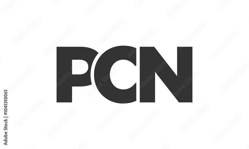 PCN logo design template with strong and modern bold text. Initial based vector logotype featuring simple and minimal typography. Trendy company identity. PCN logo design template with strong and modern bold text. Initial based vector logotype featuring simple and minimal typography. Trendy company identity.