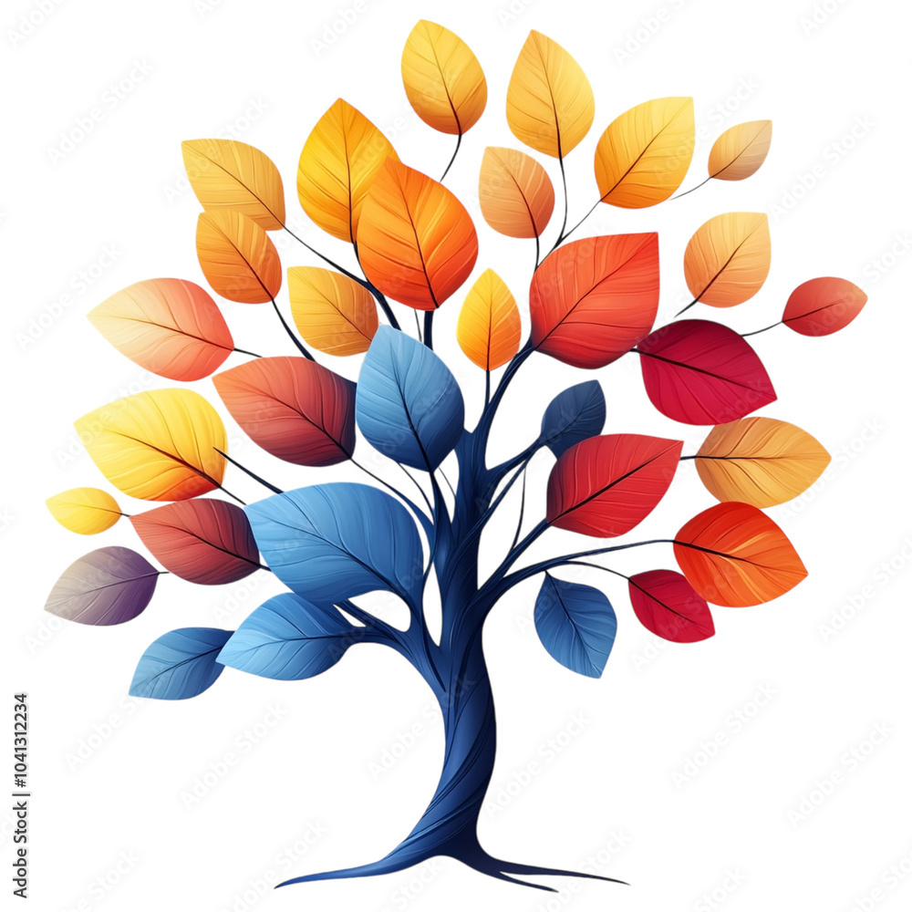 Fototapeta premium 3D icon Nature Tree Forest Ecosystem 