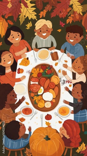 Festive Thanksgiving Dinner