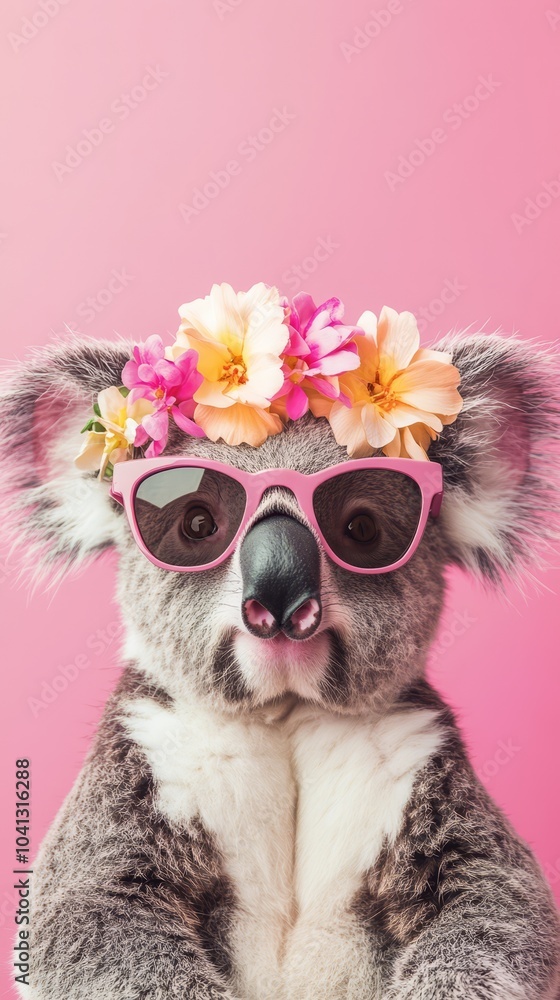 Trendy Koala with Sunglasses Trendy Koala with Sunglasses