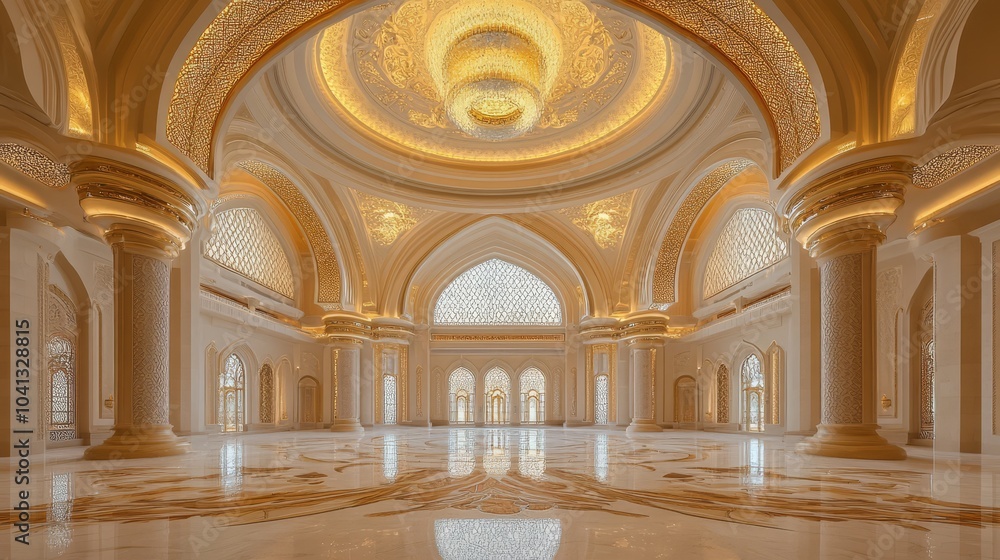 Obraz premium Opulent Architectural Interior