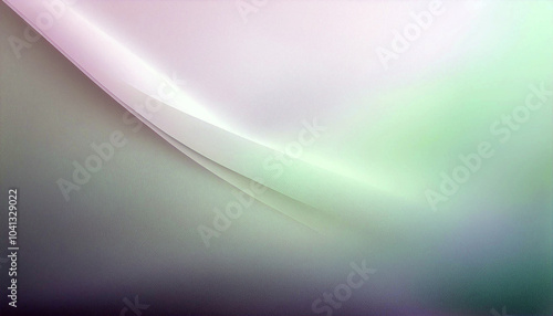 Serene Green and White Abstract: A calming blend of soft hues, flowing gracefully into each other, creating a tranquil and elegant visual experience.