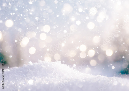 Wallpaper Mural 雪と光の白い背景 Torontodigital.ca