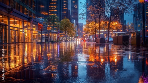 Rainy City Lights