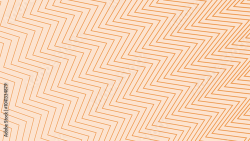 Orange zig zag pattern abstract background for backdrop or presentation