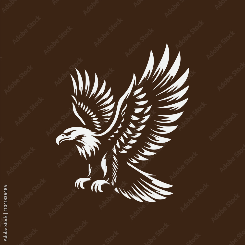 Fototapeta premium eagle in the form of an eagle