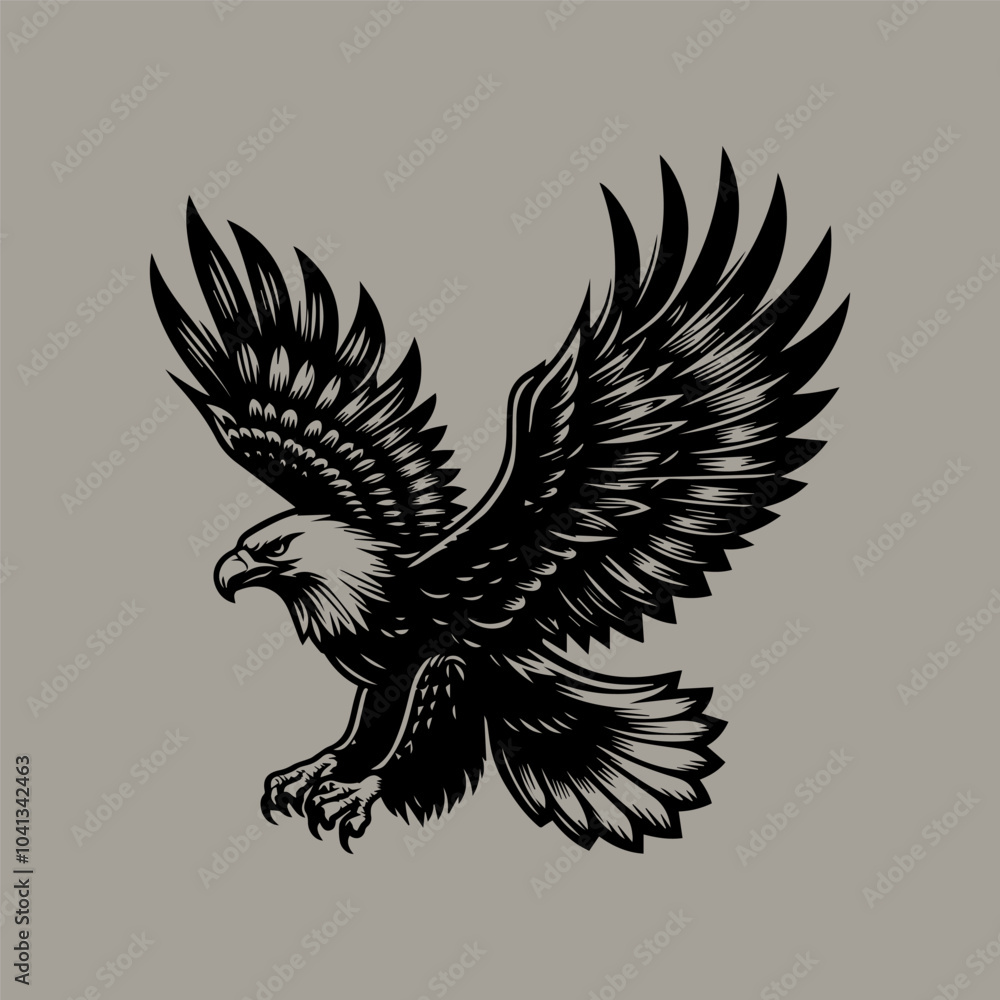 Obraz premium eagle with wings