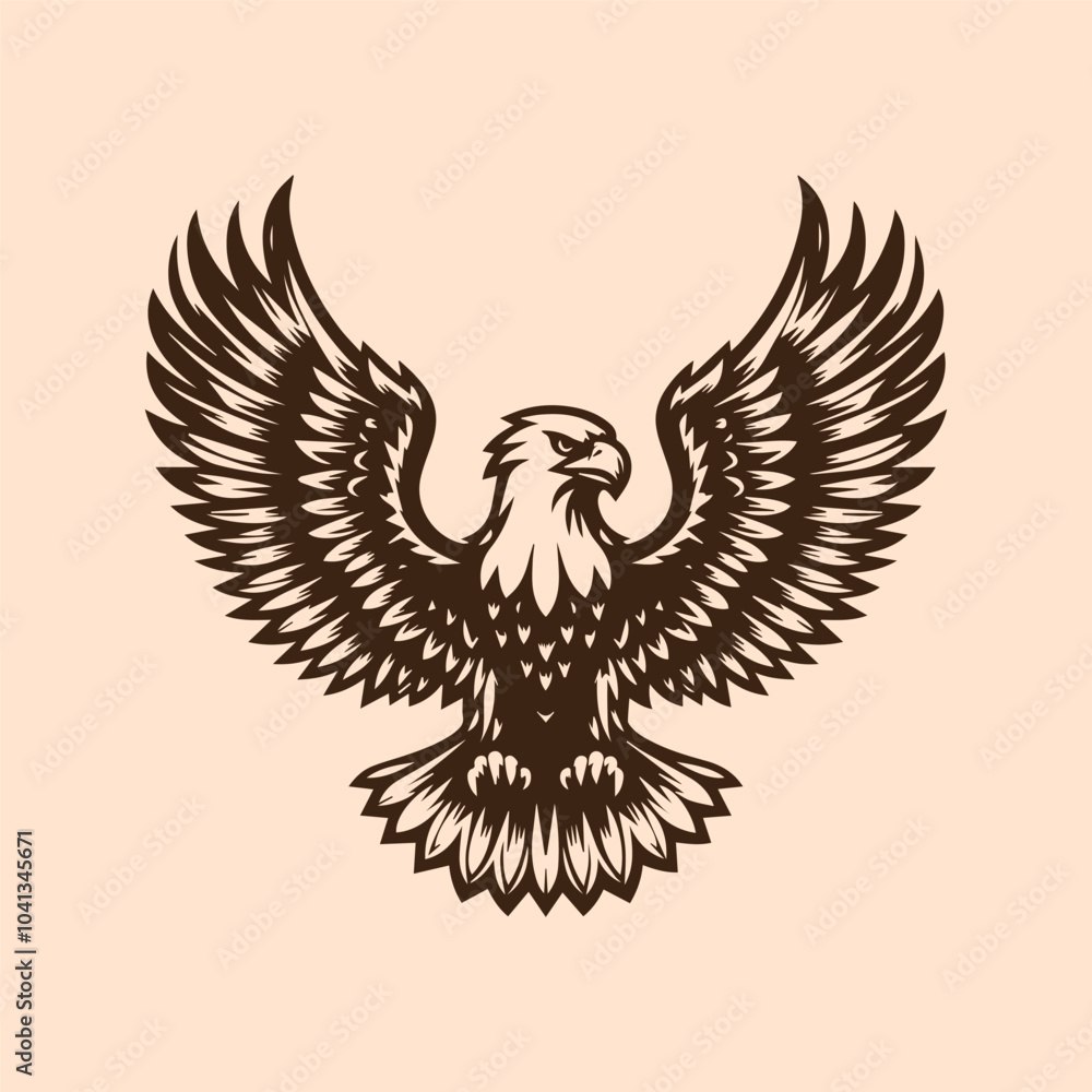 Obraz premium eagle with wings