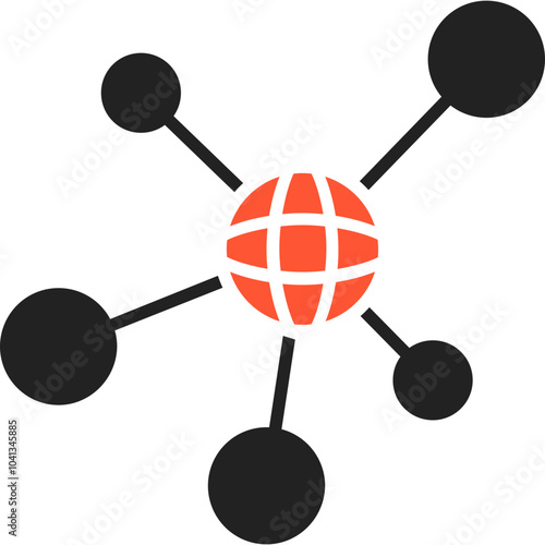 Network Vector Icon Design