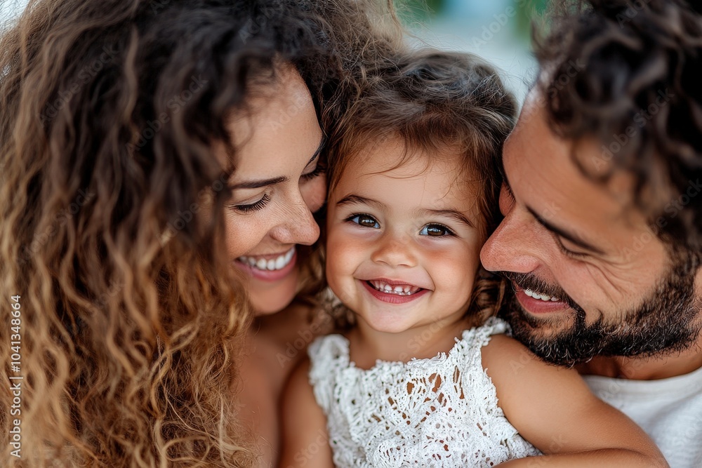 A close-knit family shares a moment of joyful togetherness, embracing their child outdoors, with smiles and warmth, highlighting familial happiness and connection. A close-knit family shares a moment of joyful togetherness, embracing their child outdoors, with smiles and warmth, highlighting familial happiness and connection.