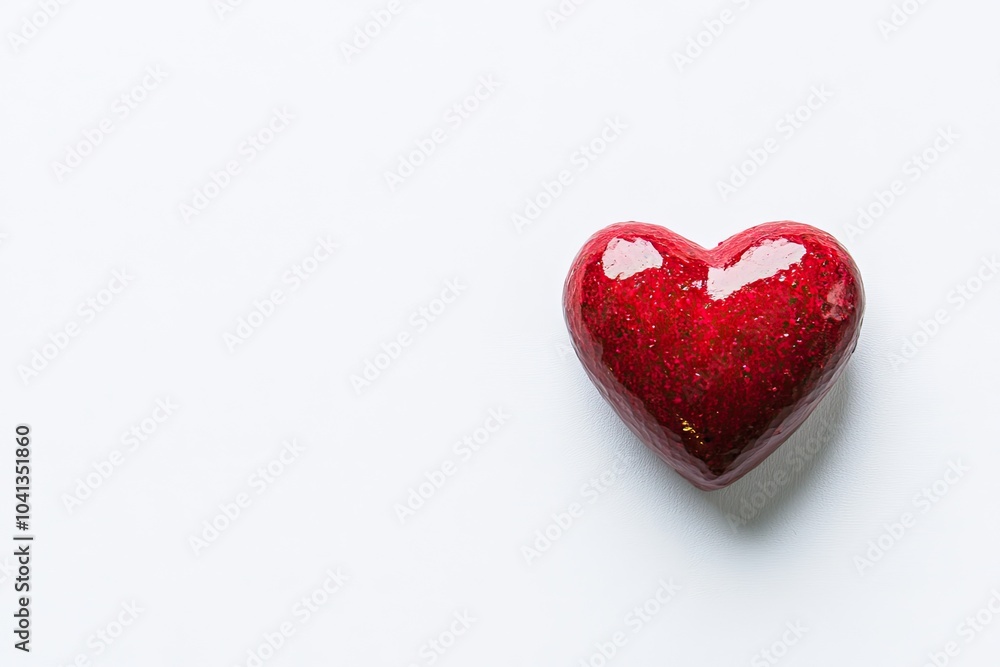 Obraz premium Minimalist Valentine wallpaper with copy space