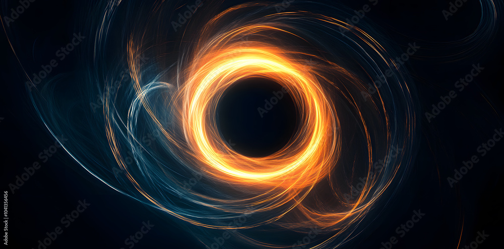 Abstract glowing galaxy energy tunnel in space background Abstract glowing galaxy energy tunnel in space background