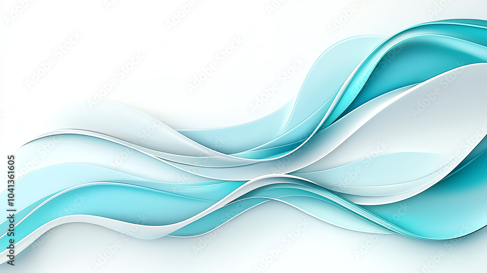 Fluid dynamics of a turquoise and teal wave pattern background a visual symphony of motion and color in abstract art Fluid dynamics of a turquoise and teal wave pattern background a visual symphony of motion and color in abstract art