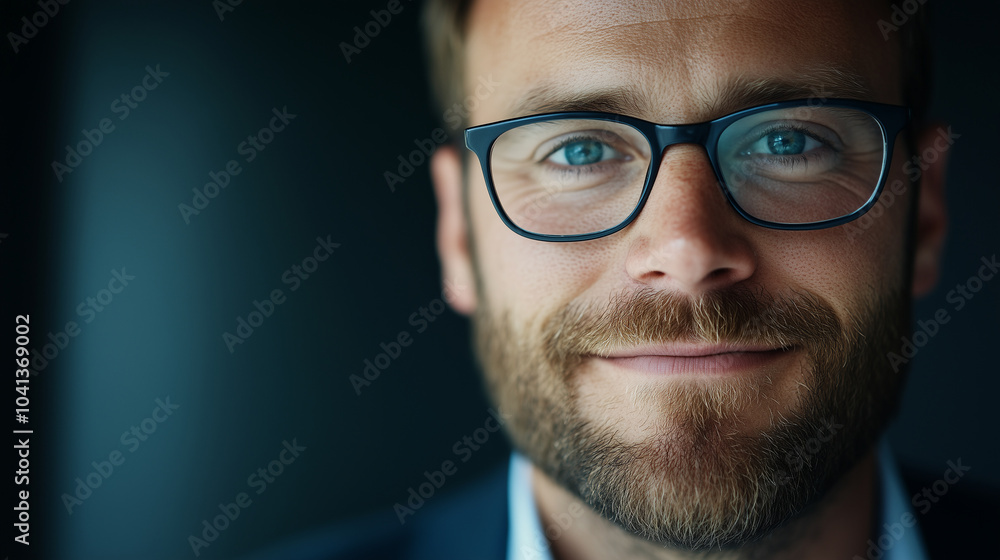 Successful Businessman Leading Negotiation with Confidence Successful Businessman Leading Negotiation with Confidence