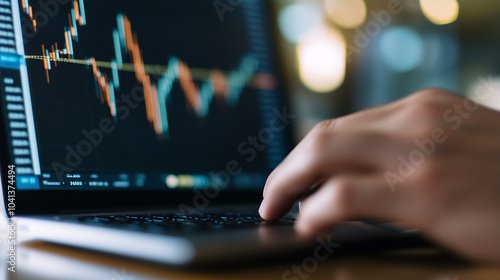 Investor Managing Diverse Financial Portfolio and Asset Review