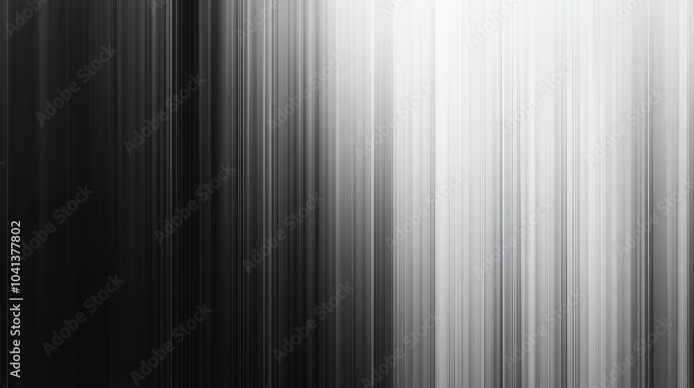 Abstract black and white vertical lines texture