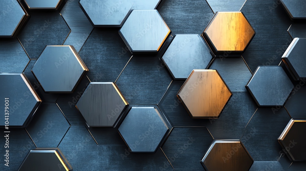 Hexagonal pattern, modern design, abstract Hexagonal pattern, modern design, abstract