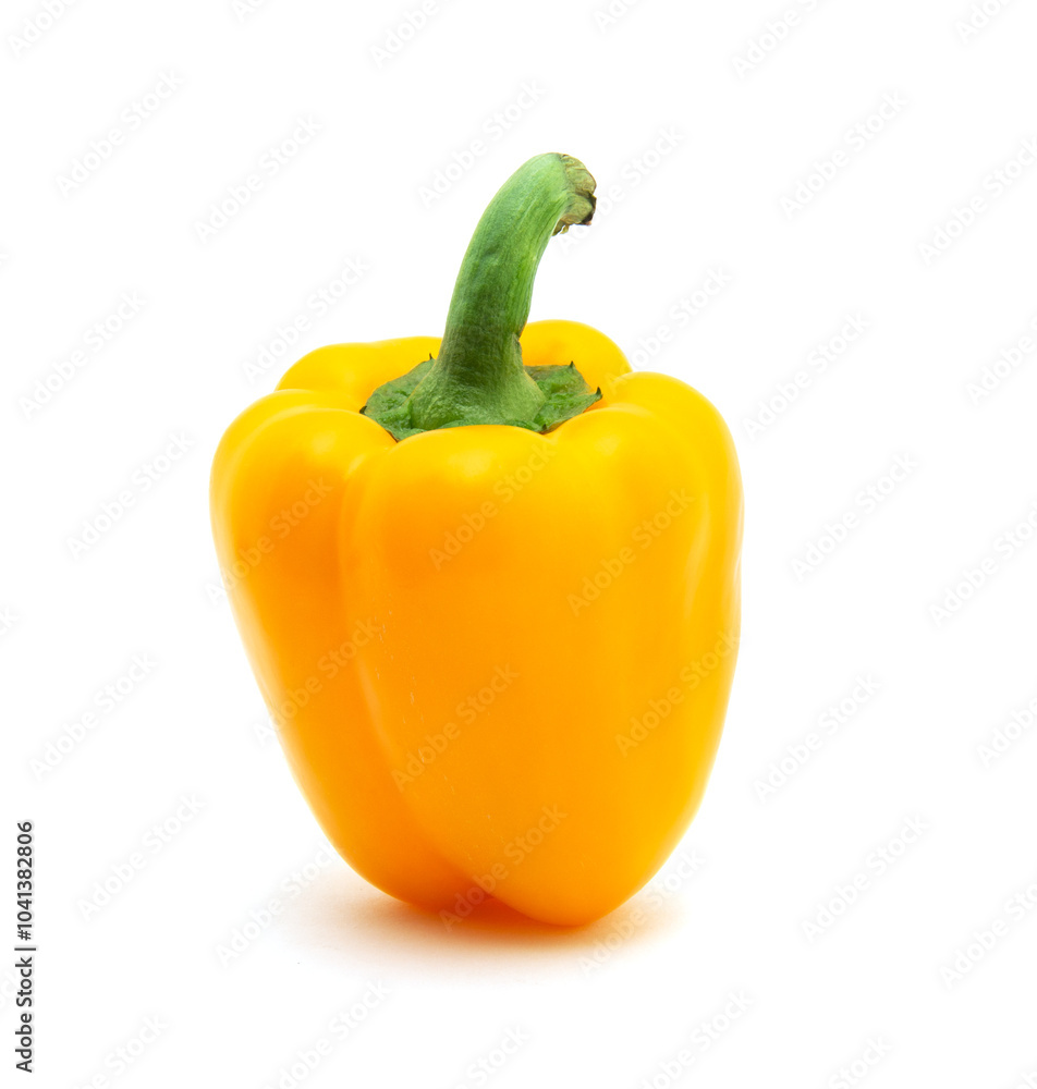 Sweet pepper isolated on a white background Sweet pepper isolated on a white background
