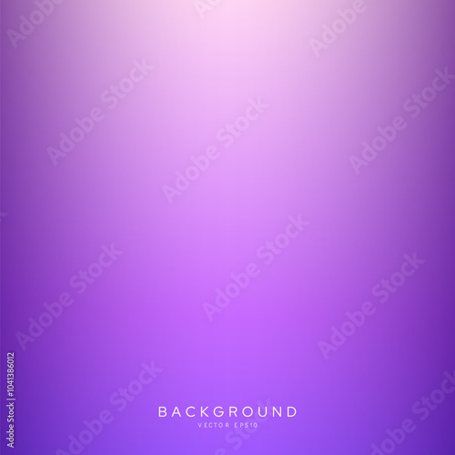 Smooth simple purple color transition gradient background, square proportion 