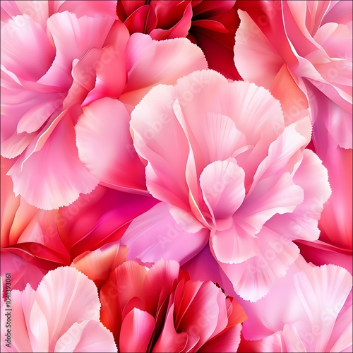 Wallpaper Mural Carnation (Affection, Gratitude)_
An abstract design with carnation petals in pink and red. Torontodigital.ca