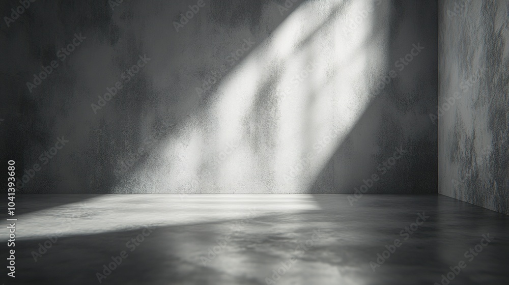 Light and Shadow in Minimalist Interior Space Light and Shadow in Minimalist Interior Space