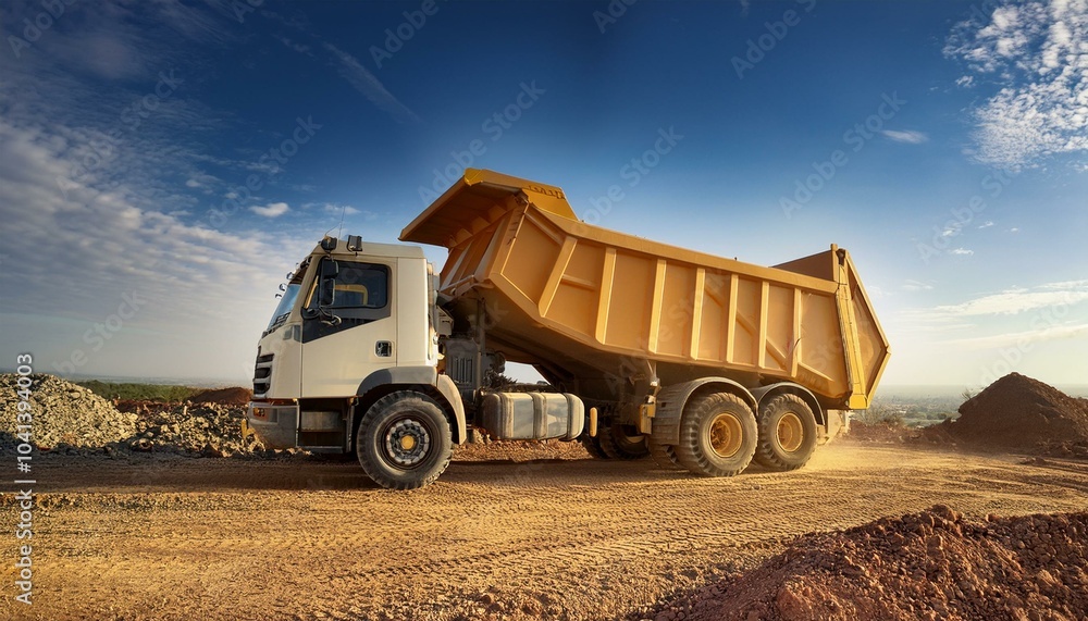 Obraz premium The design of working vehicles is both functional and robust. 