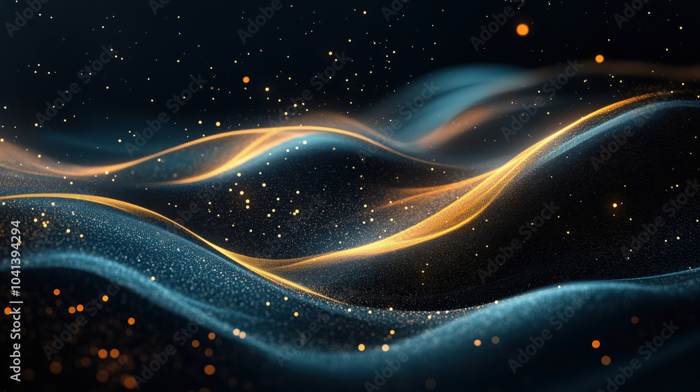 Radiant waves of light and texture create mesmerizing backdrop Radiant waves of light and texture create mesmerizing backdrop