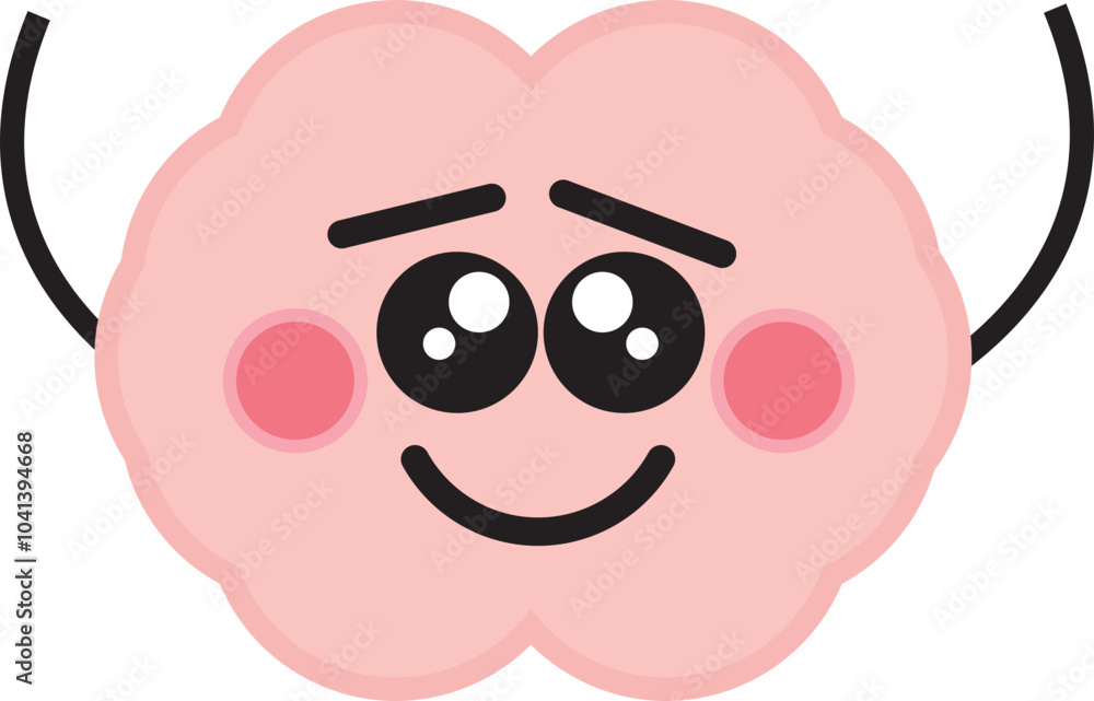 Happy Brain Cute 2D Character or Illustration | Useful for describing mental health, state of mind, emotions, feelings, | Happy Brain Cute 2D Character or Illustration | Useful for describing mental health, state of mind, emotions, feelings, |