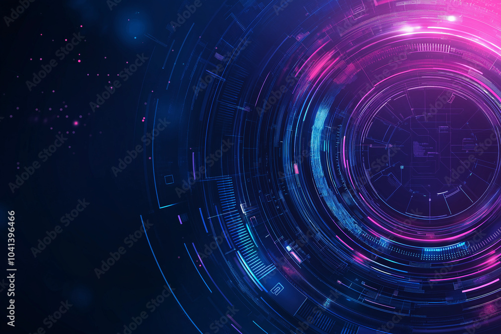 Fototapeta premium Digital Abstract Background