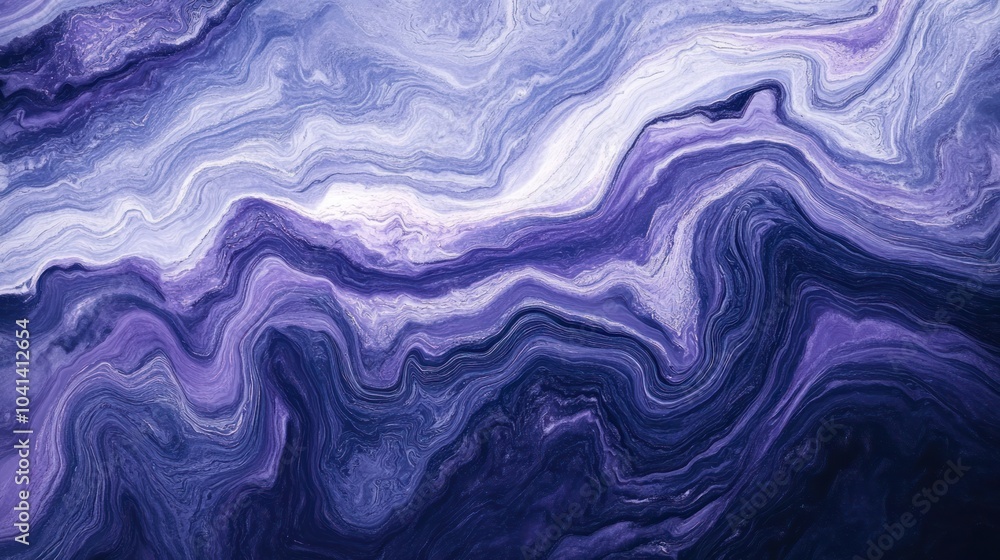 Abstract Purple and Blue Swirls Abstract Purple and Blue Swirls