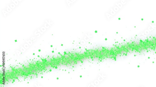 Green glitter glitters png