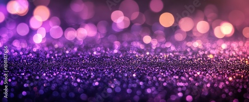The Sparkling Purple Background