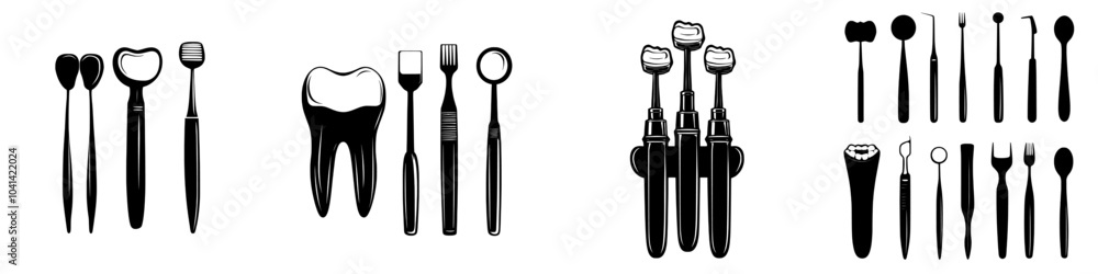 The tweezers icon is a modern design illustration that is trendy The tweezers icon is a modern design illustration that is trendy