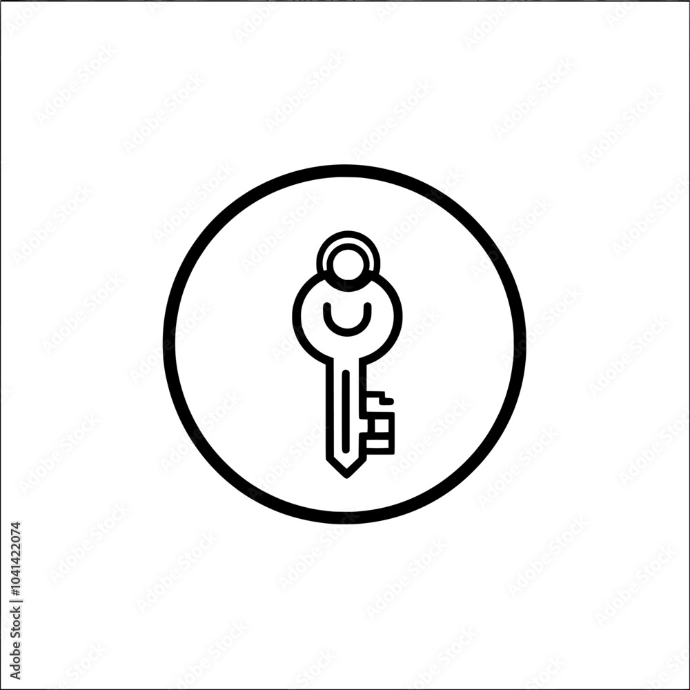 Symbol or logo for a keyhole. Lock illustration. Lock illustration sign. Symbol or logo for a keyhole. Lock illustration. Lock illustration sign.