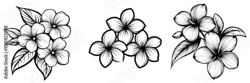 An icon displaying a floral fragrance line that is trendy and modern