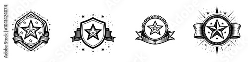 Modern quality control icon line in trendy style