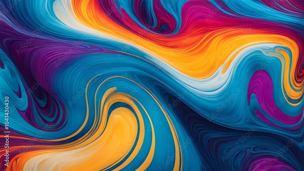 Vibrant and Hypnotic Swirl of Multicolored Abstract Fluid Art, Blending Warm and Cool Tones in a Mesmerizing Dance of Colorful Waves and Motion (17) Vibrant and Hypnotic Swirl of Multicolored Abstract Fluid Art, Blending Warm and Cool Tones in a Mesmerizing Dance of Colorful Waves and Motion (17)