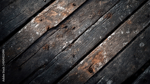 Weathered Wood Planks with Rustic Tones: Photorealistic Background for Natural Product Branding. Ultra-Detailed Textures, Perfect for Organic Photography in 8K.