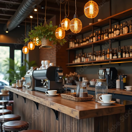 cafe in the restaurant