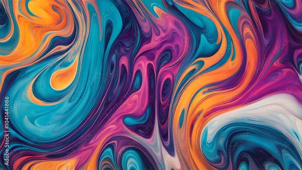 Dynamic Explosion of Rich and Vivid Colors in an Abstract Swirling Pattern, Creating a Fluid Movement that Combines Artistic Expression with a Captiv (35) Dynamic Explosion of Rich and Vivid Colors in an Abstract Swirling Pattern, Creating a Fluid Movement that Combines Artistic Expression with a Captiv (35)