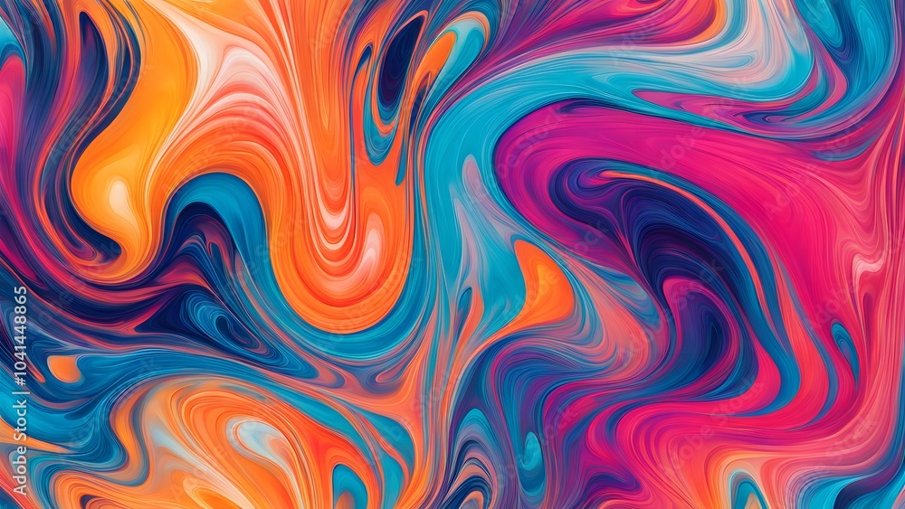 Dynamic Explosion of Rich and Vivid Colors in an Abstract Swirling Pattern, Creating a Fluid Movement that Combines Artistic Expression with a Captiv (90) Dynamic Explosion of Rich and Vivid Colors in an Abstract Swirling Pattern, Creating a Fluid Movement that Combines Artistic Expression with a Captiv (90)