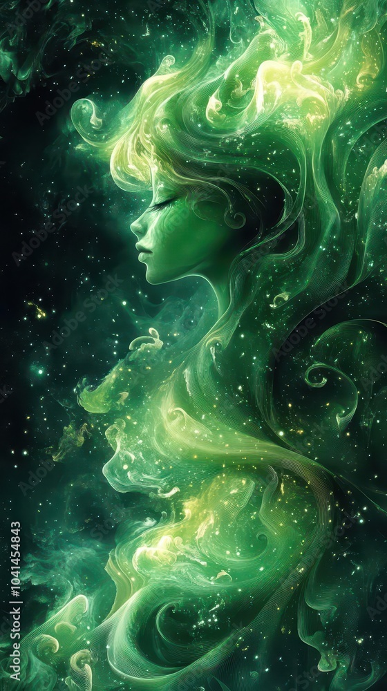 seamless modern abstract background featuring swirling green patterns evoking a sense of movement and fluidity designed in a contemporary style with a futuristic touch seamless modern abstract background featuring swirling green patterns evoking a sense of movement and fluidity designed in a contemporary style with a futuristic touch