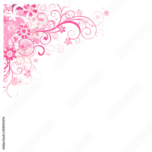 Beautiful Abstract Floral Background Design