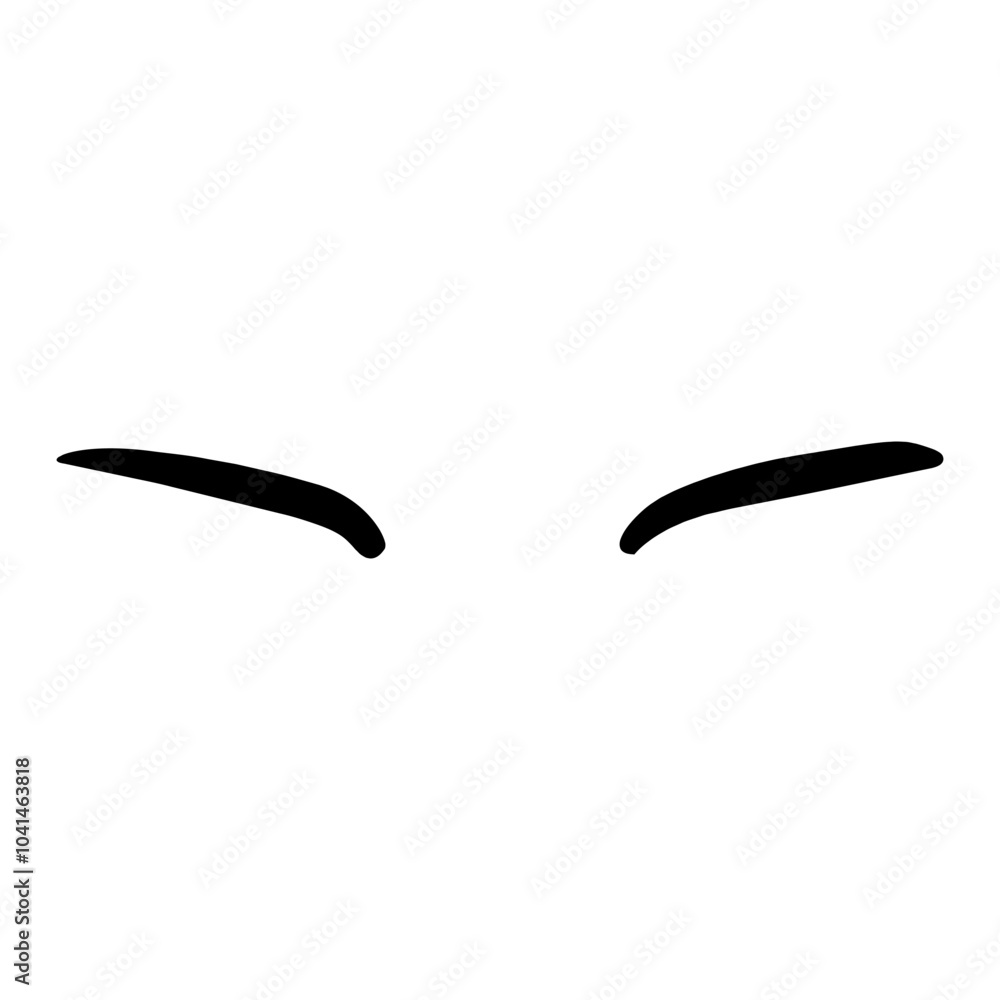 Brows icon vector. Eyebrow illustration sign. Forehead symbol or logo. Brows icon vector. Eyebrow illustration sign. Forehead symbol or logo.