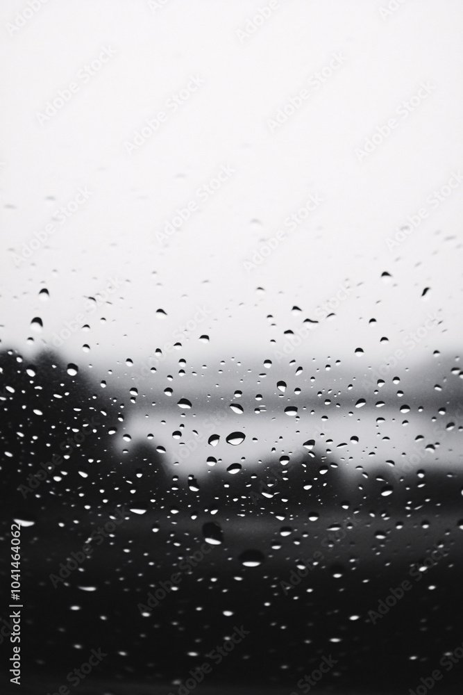 rain droplets on window glass rain droplets on window glass