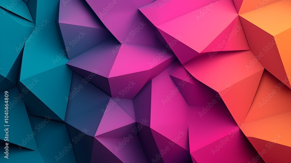 Fototapeta premium Mesmerizing abstract 3D fractal wallpaper design featuring intricate patterns and gradient color transitions creating a futuristic visually captivating digital art piece